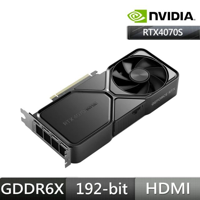 NVIDIA RTX4070 SUPER Founders Edition 創始版 顯示卡+曜越 GF 750W 金牌(V+P組合包)