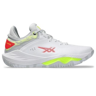 【asics 亞瑟士】NOVA SURGE LOW 男款 籃球鞋 白橘紅(1061A043-103)