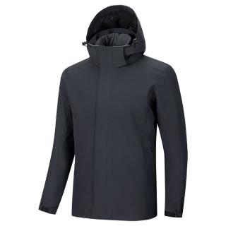 【巴黎精品】現貨+預購 衝鋒衣羽絨夾克兩件套(保暖防風防水連帽可拆男女外套4款a1he21)