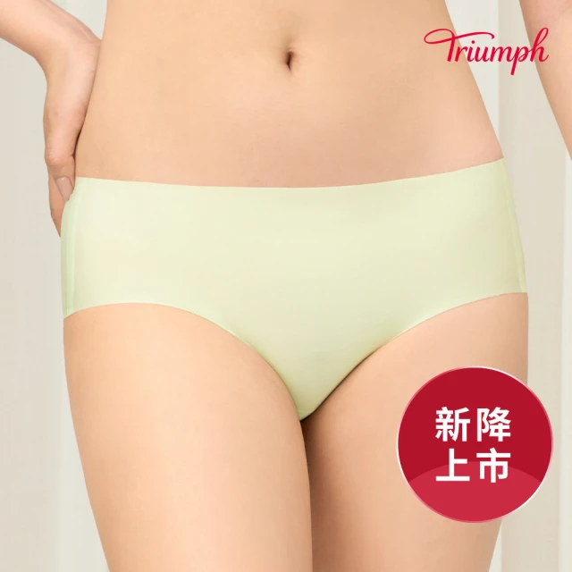 Triumph 黛安芬 黛安芬-Tri-zone 3維超穩定位系列 中腰平口內褲 M-EL(果綠)