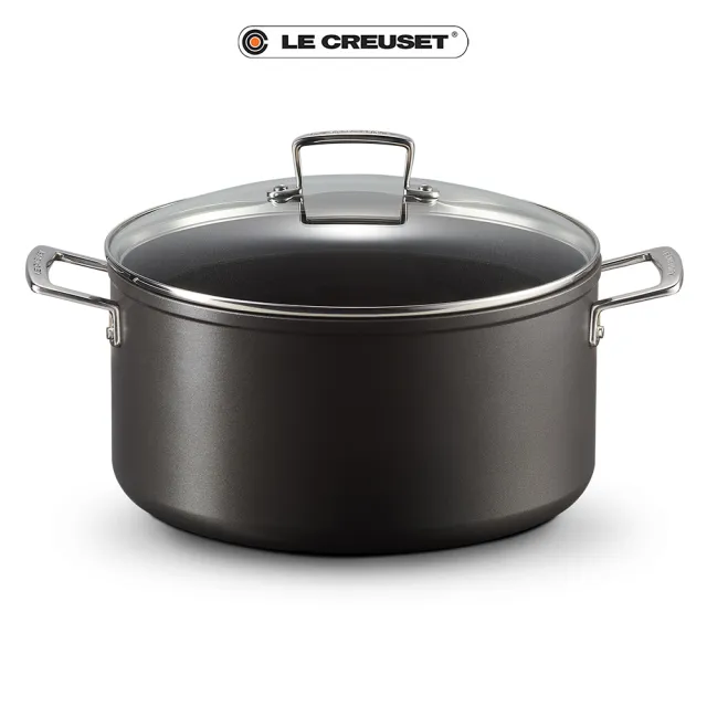 【Le Creuset】TNS 雙耳醬汁鍋-附蓋-28cm