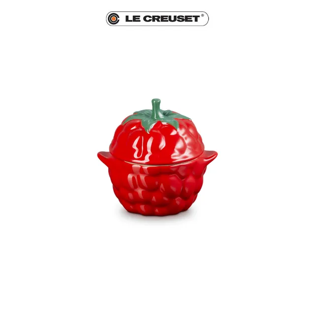 【Le Creuset】瓷器蔬果系列造型烤盅(蘋果/草莓/覆盆子/藍莓 4款選1)