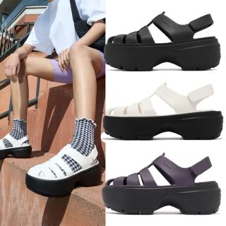 【Crocs】涼鞋 Stomp Fisherman Sandal 男鞋 女鞋 厚底 雪屋涼鞋 卡駱馳 單一價(2099385AS)