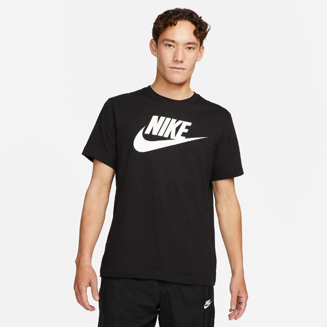 【NIKE 耐吉】短袖上衣 男款 運動 AS M NSW TEE ICON FUTURA 黑 AR5005-010