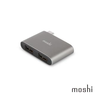【moshi】USB-C to USB-A 雙埠轉接器(二合一轉接器)