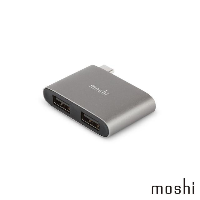 【moshi】USB-C to USB-A 雙端口轉接器(二合一轉接器)