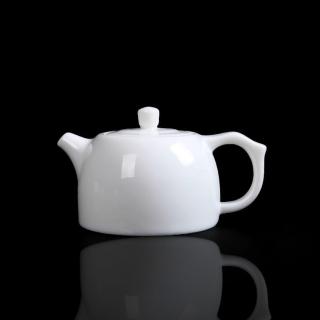 【美味好夥伴】羊脂玉瓷井欄壺(高白瓷 茶具 茶壺 泡茶壺 茶杯)