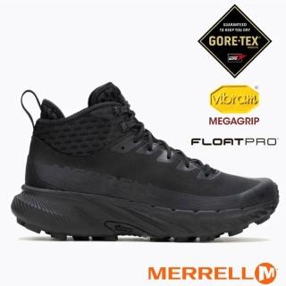 【MERRELL】男 AGILITY PEAK 5 TACTICAL MID GORE-TEX 中筒戶外運動鞋.越野健行鞋(ML005771 黑色)