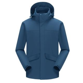 【巴黎精品】現貨+預購 衝鋒衣羽絨夾克兩件套(保暖連帽可拆防風防水男女外套11款a1he16)