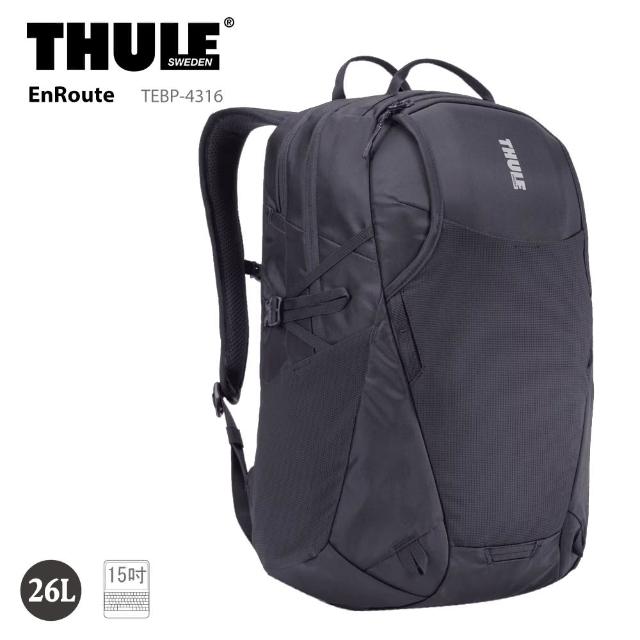 【Thule 都樂】26L 後背包 15.6吋 筆電包 TEBP-4316 電腦包 EnRoute(贈環保購物袋１入)