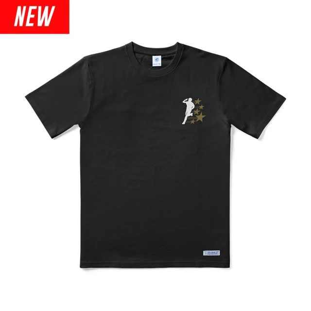 富邦悍將 張育成剪影logo TEE(黑_S-3XL)