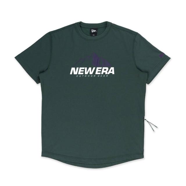 【NEW ERA】NEW ERA 短袖上衣 短袖Tee OUTDOOR BOLD COLOR NEW ERA 深綠 男 女(NE14326566)