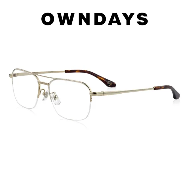 【OWNDAYS】Based 成熟雅痞風格鈦金屬光學眼鏡(BA1040C-4S C3)