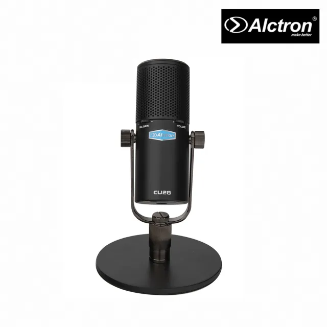 【ALCTRON】CU28 心型指向 USB電容麥克風(原廠公司貨 商品保固有保障)