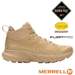 【MERRELL】男 AGILITY PEAK 5 TACTICAL MID GORE-TEX 中筒戶外運動鞋.越野健行鞋(ML005773 狼棕色)