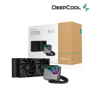 【DeepCool】九州風神 LT520 CPU一體式240水冷散熱器(長:28.2/厚5.2公分/原廠5年保固)