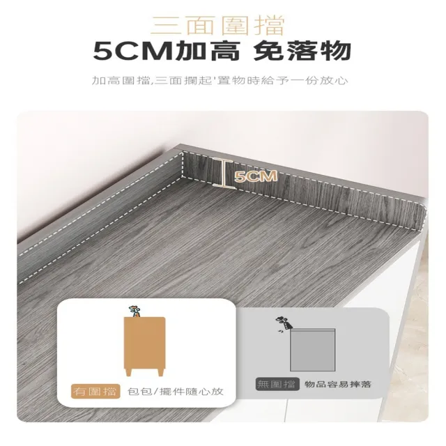 【樂享shop】（加厚實木板材四門一抽/120*32*100公分）鞋櫃(按壓開門不費力/圓角設計安全升級)