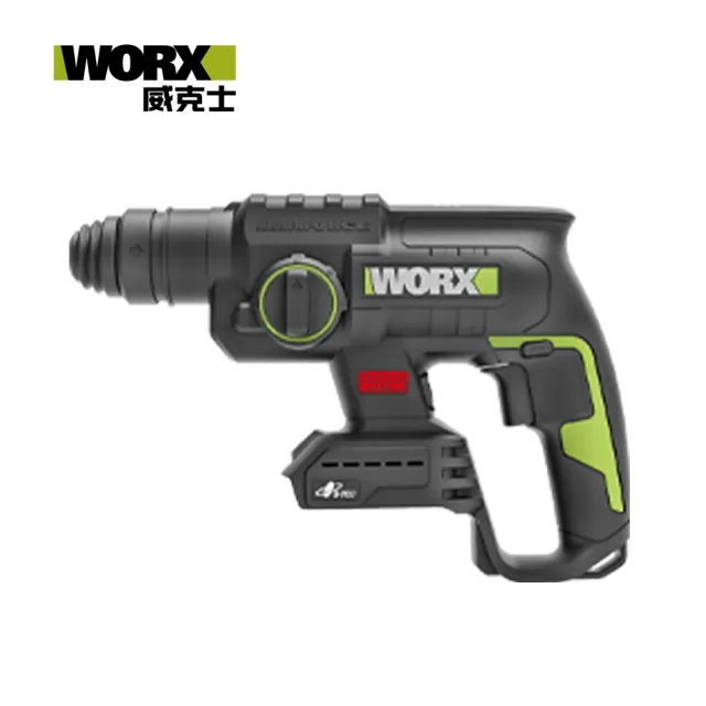 【WORX 威克士】20伏22毫米無刷鋰電電錘(WU387.1)