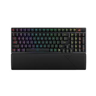 【ASUS 華碩】ROG Scope II 96 RX Wireless 無線三模電競鍵盤 黑色(ROG RX 青軸)