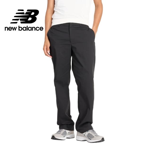 【NEW BALANCE】NB 挺版直筒長褲_男性_黑/卡其色任選_MP43560BK_MP43560SOT(美版 版型偏大)