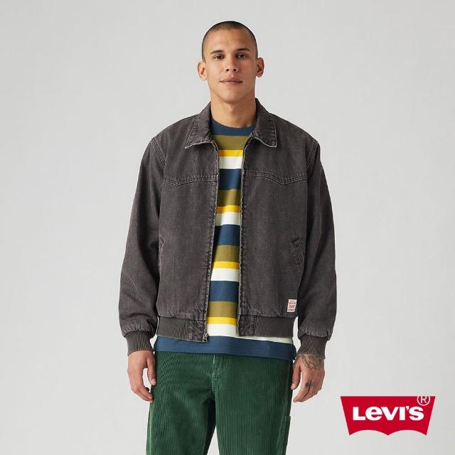 【LEVIS 官方旗艦】Workwear工裝系列 男款 鋪棉丹寧牛仔夾克外套 人氣新品 A8583-0000