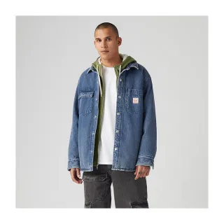 【LEVIS 官方旗艦】Workwear工裝系列 男款 工裝牛仔外套 / 襯衫 上衣 熱賣單品 A8582-0004