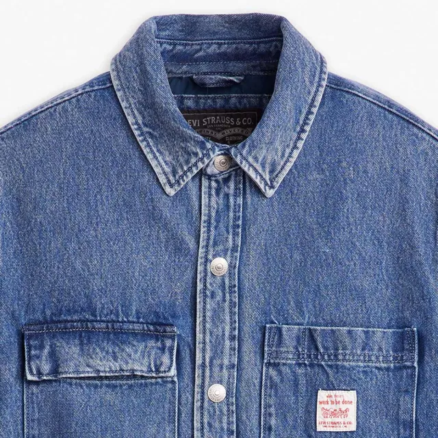 【LEVIS】Workwear工裝系列 男款 工裝牛仔外套 / 襯衫 上衣 熱賣單品 A8582-0004