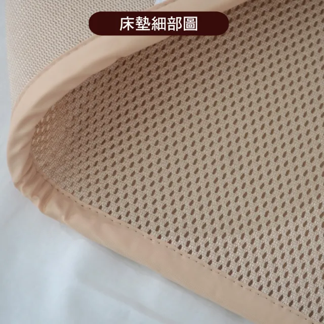 【舒福家居】3D立體透氣床墊-單人加大(可水洗 不發霉)