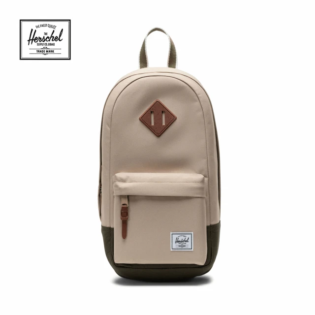 Herschel 官方直營 斜背包 單肩包 胸包 8L Heritage Shoulder Bag 淺卡其(11388-06230-OS)