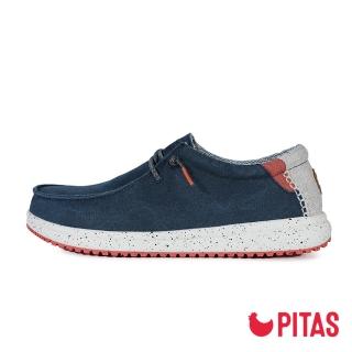 【Walk In Pitas】男鞋 WAVE NIAS 時尚懶人鞋/休閒鞋(PI2441-047 西柚藏藍)