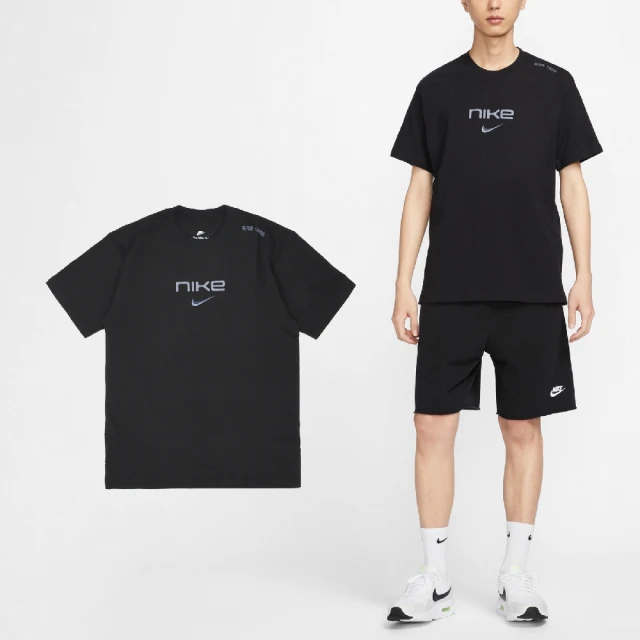 NIKE 耐吉 短袖 NSW Tee 男款 黑 白 純棉 寬鬆 短T 棉T(FZ5416-010)