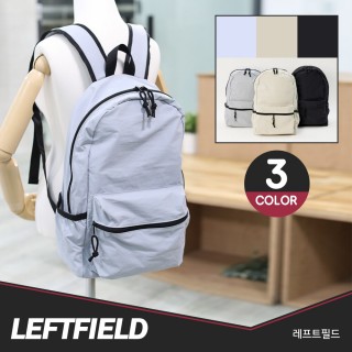 【LEFTFIELD】韓國製 簡約素面大容量後揹包 NO.LF361(女後揹包 男後揹包)