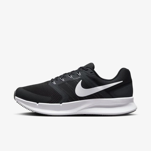 NIKE 耐吉 Run Swift 3 男女 慢跑鞋 運動 路跑 透氣 緩震 支撐 耐穿 黑 白(DR2695-002)