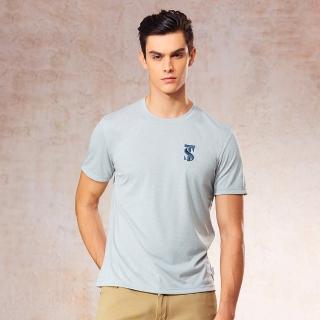 【ST.MALO】美國抗菌銀纖維IONIC+極簡精品男上衣(深湖藍/晶亮白/金沙棕)