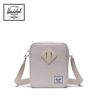 【Herschel】官方直營 側背包 斜背包 小包 Heritage Crossbody 米白(11384-05456-OS)