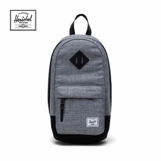 【Herschel】官方直營 斜背包 單肩包 胸包 8L Heritage Shoulder Bag 灰(11388-00919-OS)