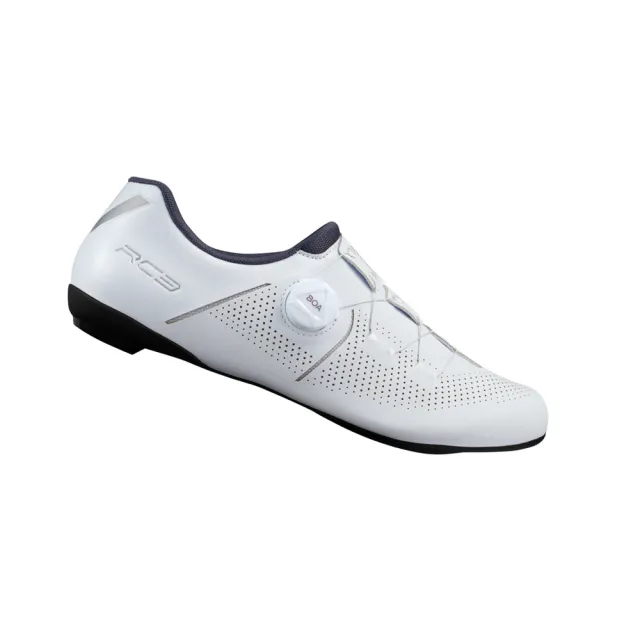 【SHIMANO】RC302 公路車鞋 動力鞋楦 寬版 白色