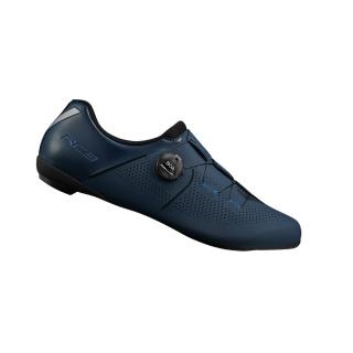 【SHIMANO】RC302 公路車鞋 動力鞋楦 寬版 海軍藍色