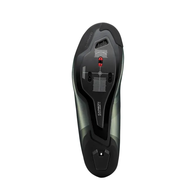 【SHIMANO】RC703 公路車鞋 動力鞋楦 寬版 灰綠色