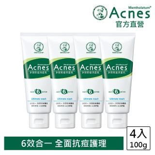 【曼秀雷敦】Acnes多效抗痘洗面乳(100g / 4入)