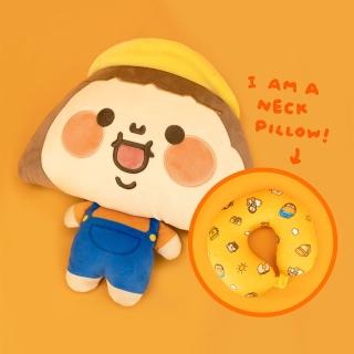 【Plastic Thing】食妹 旅行頸枕(可反轉)