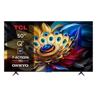 【TCL】50型 4K QLED Google TV 智慧連網顯示器-基本安裝(50C655)