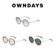 【OWNDAYS】時尚金屬橢圓框墨鏡(SUN1065T-2S)