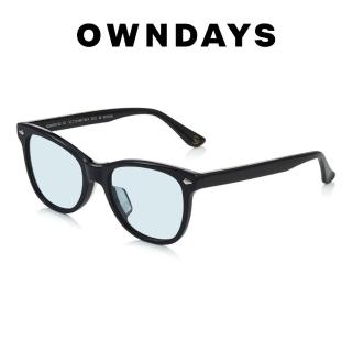 【OWNDAYS】時尚個性威靈頓膠框墨鏡(SUN2095T-2S C2)