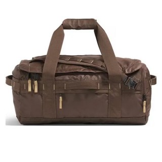 【The North Face】TNF 北臉 休閒 旅行包 後背 BASE CAMP VOYAGER DUFFEL 42L 男 女 棕色(NF0A52RQ9IS)