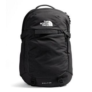 【The North Face】TNF 北臉 休閒 後揹包 大容量 ROUTER 男 女 黑色(NF0A52SF4HF)