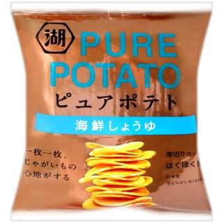 【KOIKEYA 湖池屋】PURE POTATO海鮮醬油風味薯片52g