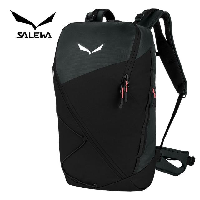 【SALEWA】Puez 25L Backpack 運動背包 黑色(健行背包 多功能背包 機能後背包)