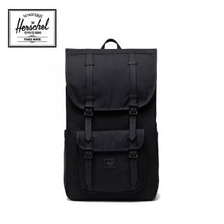 【Herschel】官方直營 後揹包 16吋筆電包 減壓肩帶 30L Little America(黑)