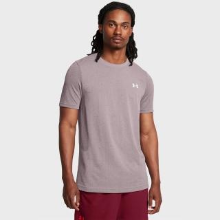【UNDER ARMOUR】短袖上衣 男款 運動 Vanish Seamless SS 粉紫 1382801015(S1139)